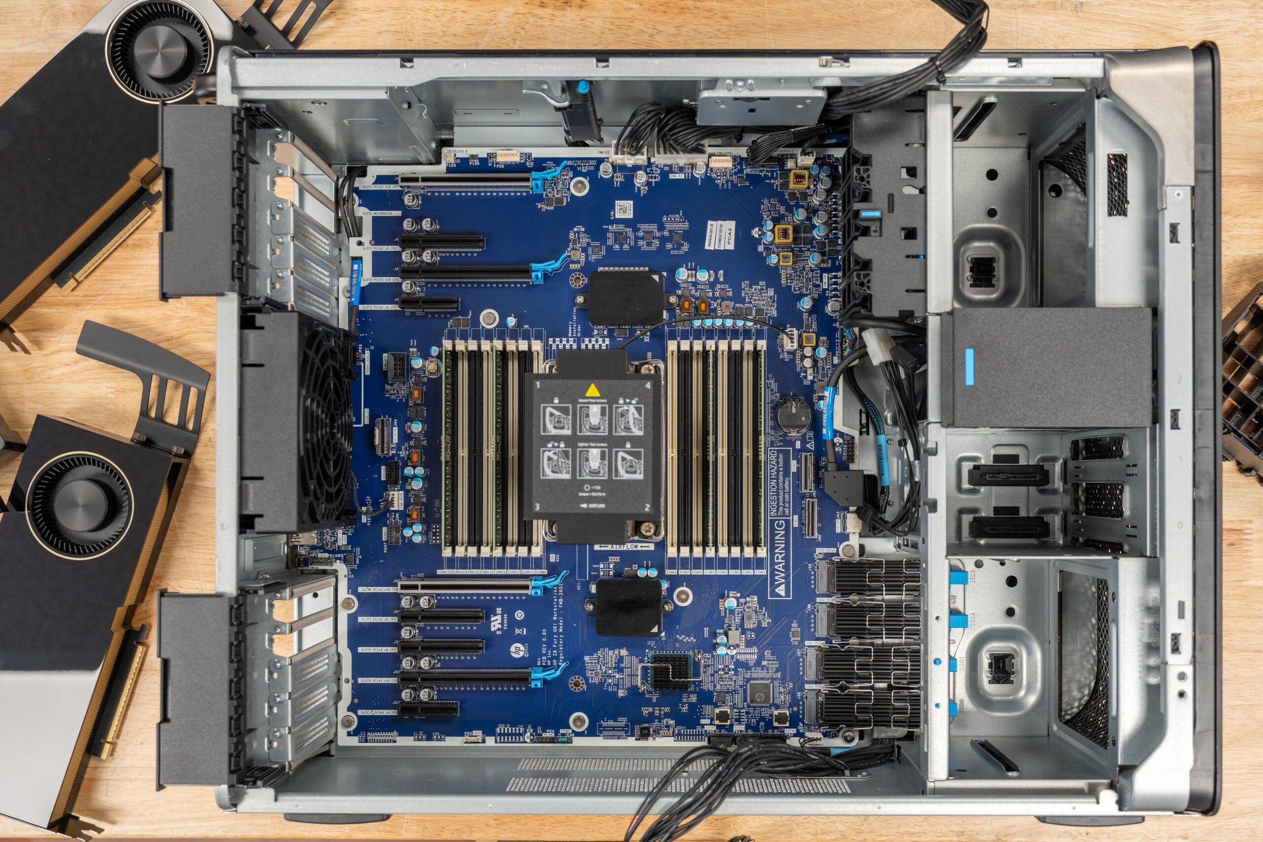 HP Z8 Fury G6i Review: One Xeon, up to Four Blackwell GPUs