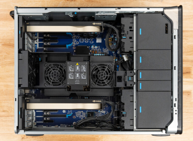 HP Z8 Fury G6i Review: One Xeon, up to Four Blackwell GPUs