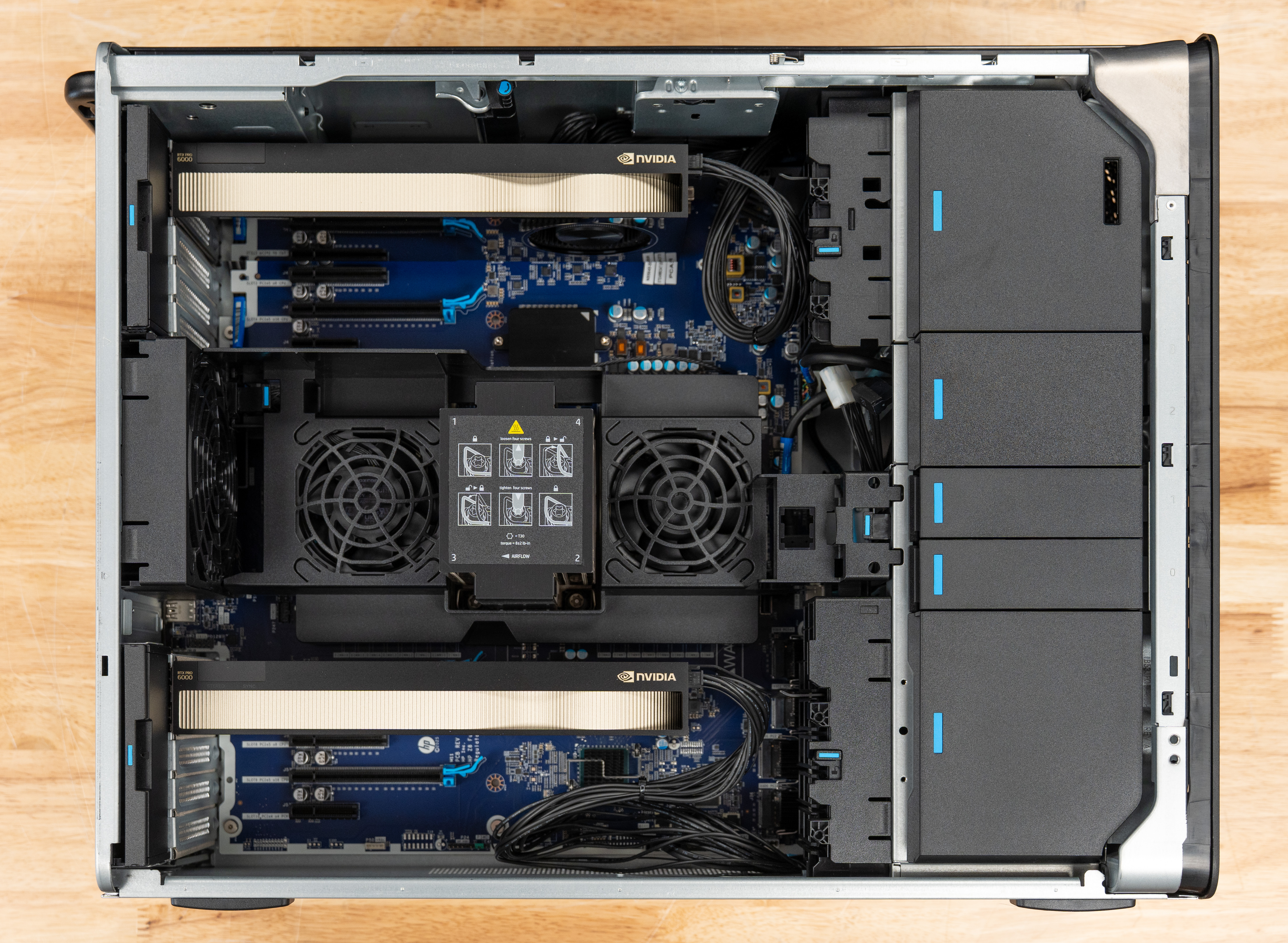 HP Z8 Fury G6i Review: One Xeon, up to Four Blackwell GPUs