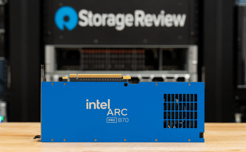 英特尔 Arc Pro B70 评测：硬件已就绪，堆栈尚需跟上 - StorageReview.com