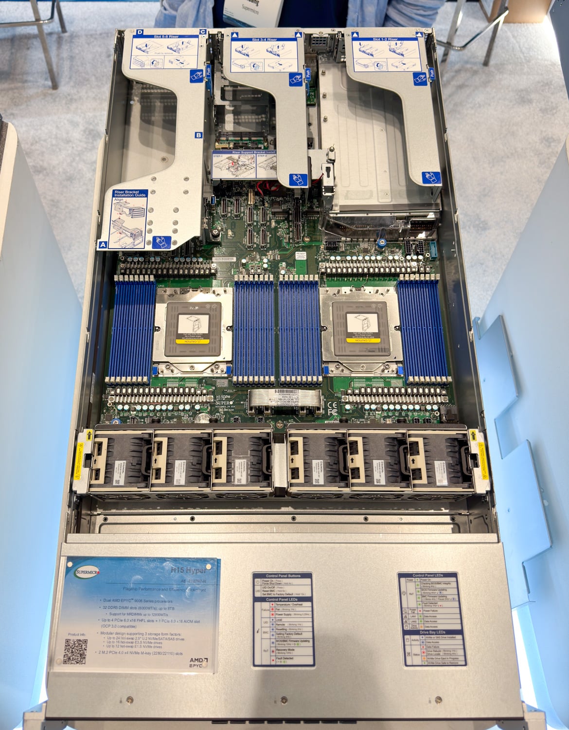 Supermicro H15 Servers Pair 6th Gen EPYC With MI350P GPU Systems and the Helios Rack