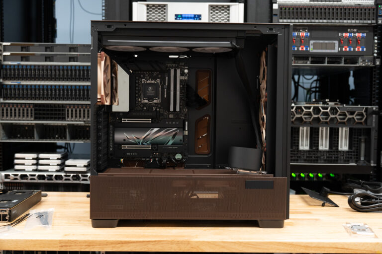 Antec Flux Pro Noctua Edition Review: Six G2 Fans and Walnut Trim for $399.90