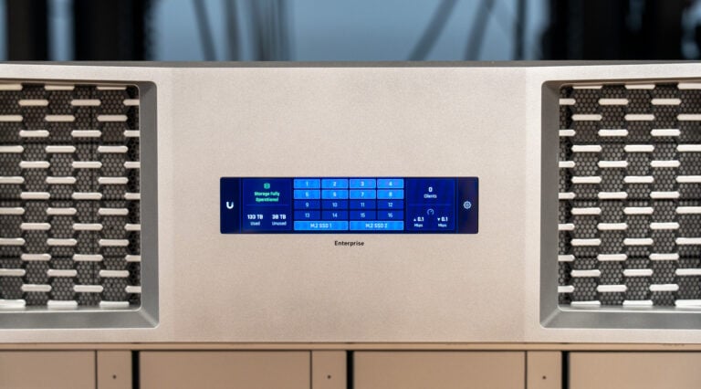 Ubiquiti Enterprise NAS Review: 16 Bays, Dual 25GbE, and ZFS for $3,999