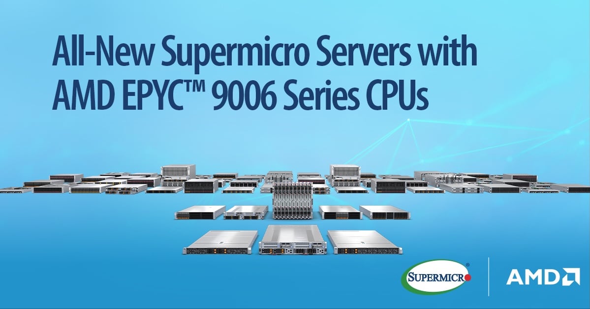 Supermicro H15 family with epyc 9000 cpus