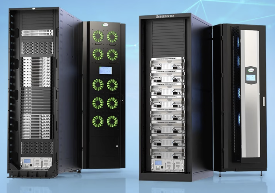 Supermicro rear door heat exchanger family