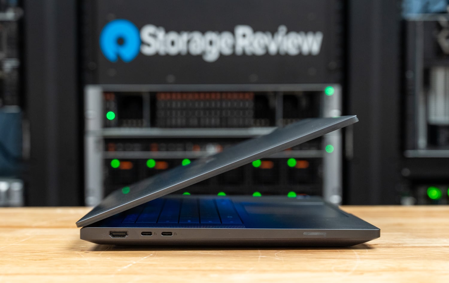 Right-side ports on the Dell Pro Precision 7 16 including HDMI and USB-C