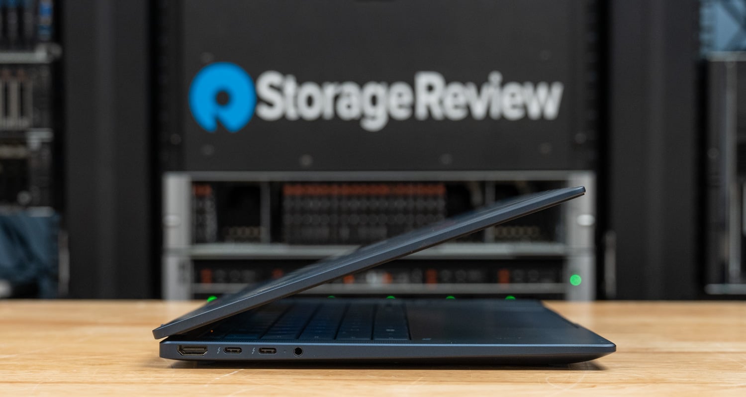 HP EliteBook X G2i edge with HDMI 2.1, two Thunderbolt 4 USB-C ports, and the headset jack