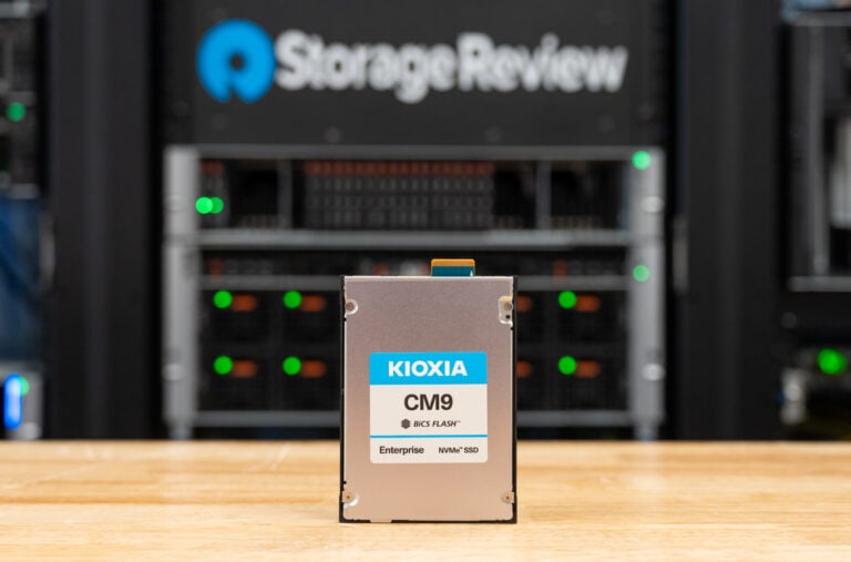 KIOXIA CM9-R 15.36TB Review: BiCS8 Flash Hits Full Speed at Low Queue Depths