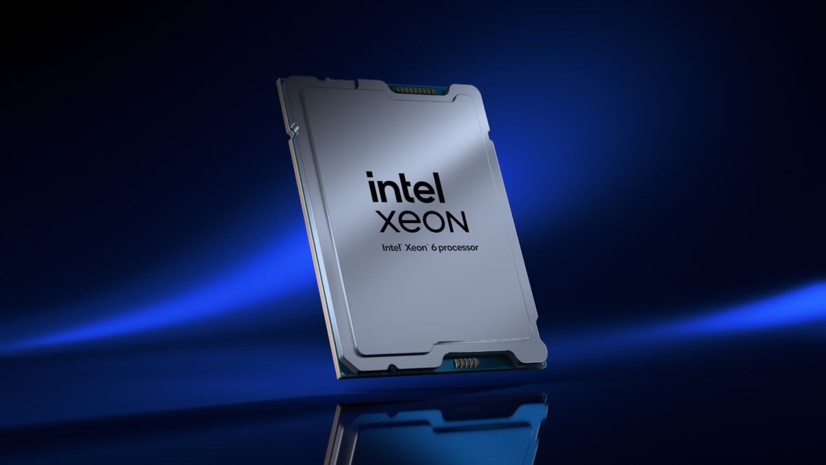 Intel Xeon 6プロセッサパッケージのレンダリング画像。Diamond Rapidsは、Intel 18A-PベースのXeonシリーズの次世代製品です。
