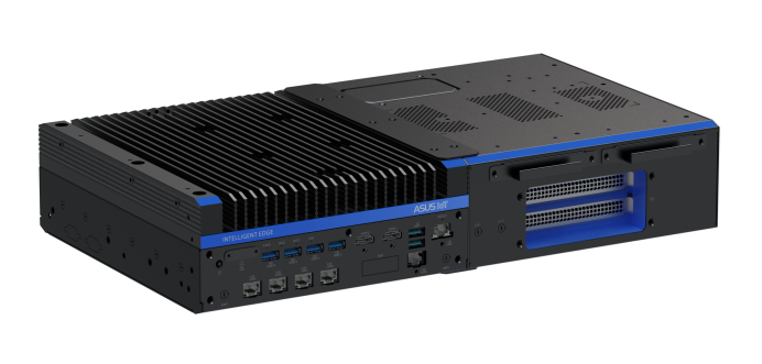 ASUS RUC-2000 series fanless industrial edge AI computer with Intel Core Ultra Series 3