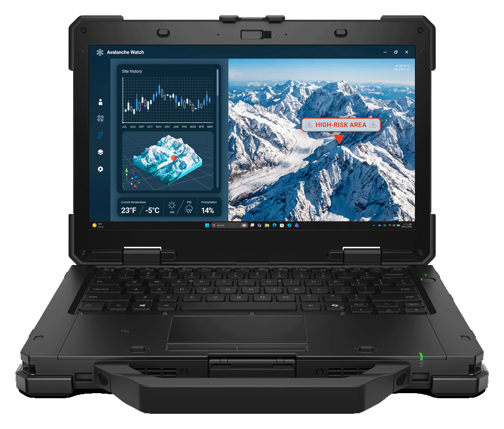 Dell обновила защищенные ноутбуки Pro Rugged 13 Extreme и Pro Rugged 14 процессорами Core Ultra Series 3 — иллюстрация 2 к материалу