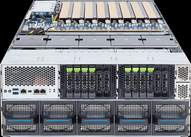 Giga Computing Opens GAIFA, a 700 kW Liquid-Cooled AI Factory Test Bed With Two GB300 NVL72 Racks