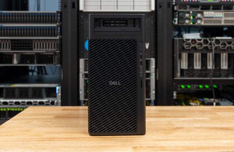 Dell Pro Precision 9 T2 Review: Xeon 6 Brings Four Channels of DDR5-6400 and E3.S to the Single-GPU Tower